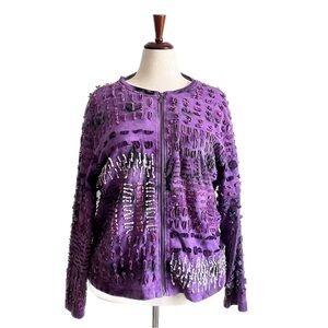 Chico's Purple High School Art Teacher Hoodie